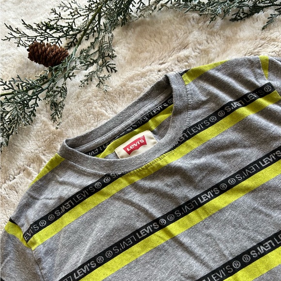 Levi’s boys gray short sleeve with logo - Picture 5 of 5